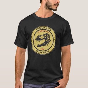 恐竜州パークコネチカットバッジ Tシャツ