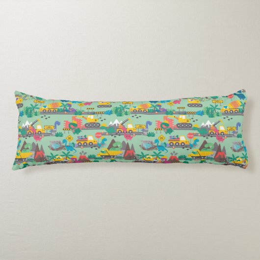 恐竜建築キッズ ボディピロー (正面)