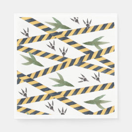 恐竜建築パーティーナプキンス スタンダードランチョンナプキン