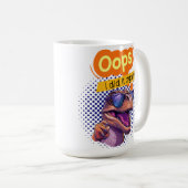 恐竜引用文 コーヒーマグカップ (正面右)