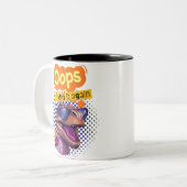 恐竜引用文 ツートーンマグカップ (正面左)