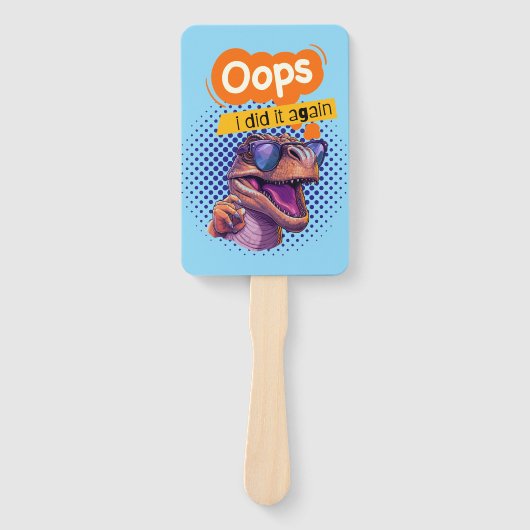 恐竜引用文 ハンドファン (正面)