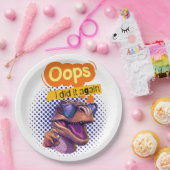 恐竜引用文 ペーパープレート (パーティー)