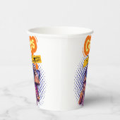 恐竜引用文 紙コップ (右)