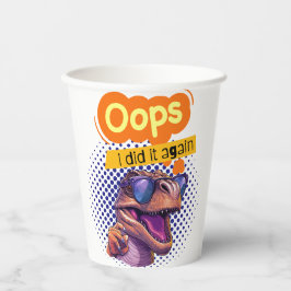 恐竜引用文 紙コップ