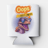 恐竜引用文 缶クーラー (裏面)