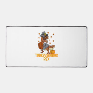 恐竜感謝少年トルコSaurus Tレックスキッド デスクマット
