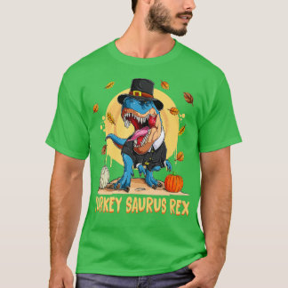 恐竜感謝少年トルコSaurus Tレックス Tシャツ
