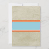 恐竜招待状ディノ招待状 招待状 (裏面)