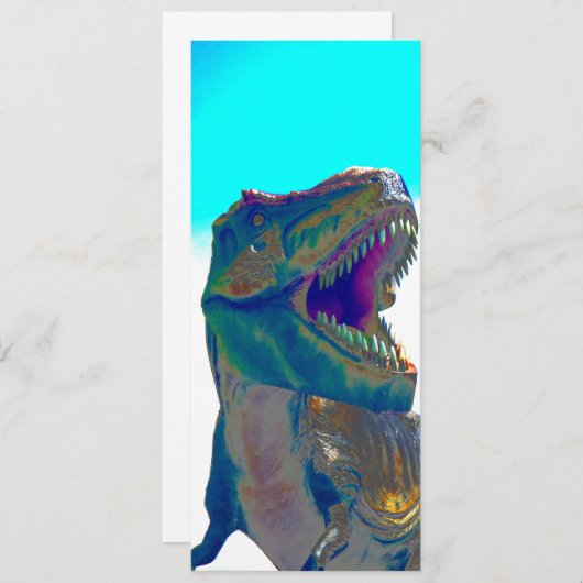 恐竜招待状 招待状 (正面/裏面)