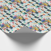 恐竜新学期テーマfor student ラッピングペーパー (角)