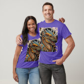 恐竜日本のの刺青Tシャツ Tシャツ (ユニセックス)