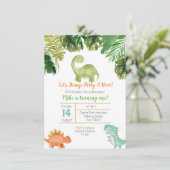 恐竜来のパーティーのように 招待状 (スタンド正面)