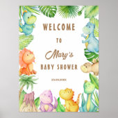 恐竜歓迎 ポスター (正面)