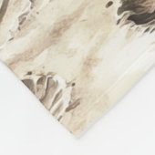 恐竜毛布怒名前をカスタムするパーソナライズされた フリースブランケット (角)