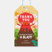 恐竜火山子供の誕生日