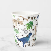 恐竜狩り!Safari Boys Kidsの恐竜パーティー 紙コップ (正面)