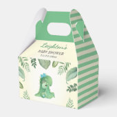 恐竜男の赤ちゃんシャワースプリンクルワイルドディノパーティー フェイバーボックス (裏面サイド)