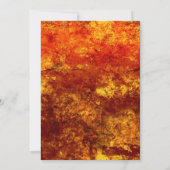 恐竜発掘 レッドロック化石 誕生日招待状 招待状 (裏面)