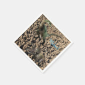 恐竜紙ナプキンスマイケル スタンダードカクテルナプキン (角)