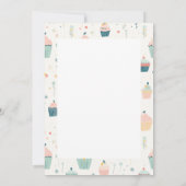 恐竜級デビュー！10歳の誕生日カード 招待状 (裏面)