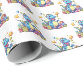 恐竜素晴らしのパーティー ラッピングペーパー (ロールコーナー)