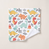 恐竜素晴らし類 バスタオルセット (ウォッシュタオル)