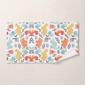 恐竜素晴らし類 バスタオルセット (ハンドタオル)