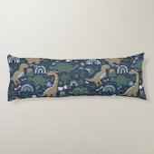 恐竜素朴の森の先史時代の子供 ボディピロー (裏面)