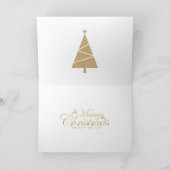 恐竜編み物メリークリスマス カード (内部)