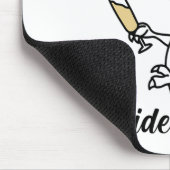 恐竜花嫁の群れ　ブライズメイド　バチェロレッテパーティー マウスパッド (コーナー)