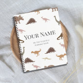 恐竜落書パーソナライズされたきブック子供へ ノートブック