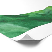 恐竜誕生日ウェルカムサイン ポスター (角)