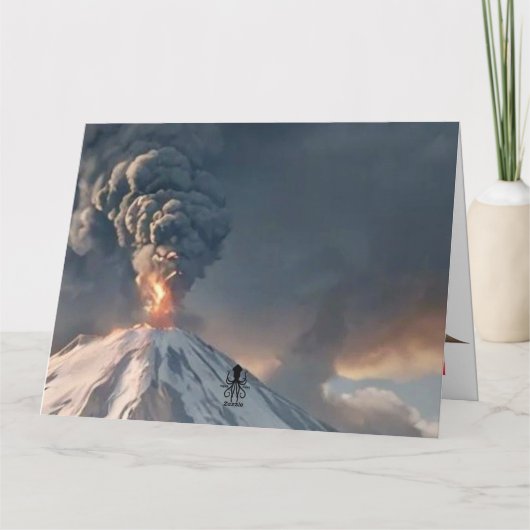 恐竜誕生日カード カード (裏面)