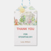 恐竜誕生日ギフトラベル ギフトタグ (正面)