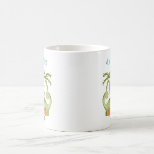 恐竜誕生日コーヒーマグ コーヒーマグカップ (中央)