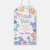 恐竜誕生日サンキューギフトラベル ギフトタグ (正面)