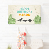 恐竜誕生日バナーディノパーティー 横断幕 (インサイチュ)