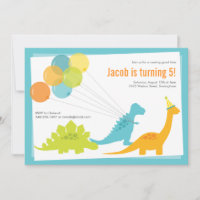 恐竜誕生日バルーンブルーグリーンパーティー