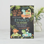 恐竜誕生日パレード 招待状 (スタンド正面)