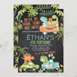 恐竜誕生日パレード 招待状