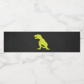 恐竜誕生日モダンTレックス ペットボトルラベル