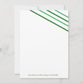 恐竜誕生日招待状 招待状 (裏面)