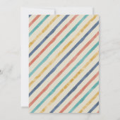 恐竜誕生日招待状 招待状 (裏面)