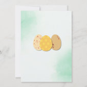 恐竜誕生日招待状 – 編集可能キッドパーティー 招待状 (裏面)