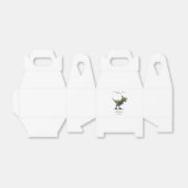 恐竜誕生日招待状、3つのレックス誕生日 フェイバーボックス (折り畳みなし)