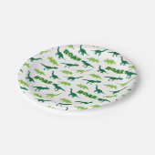 恐竜誕生日紙プレート ペーパープレート (アングル)