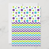 恐竜誕生日金ギフトカードホルダー (裏面)