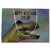 恐竜誕生日 – ジュラシックティラノサウルスレックス ラージペーパーバッグ