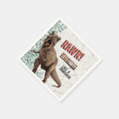 恐竜誕生日 スタンダードカクテルナプキン (角)